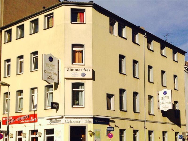 Hotel Goldener Hahn Duisburg Exterior foto