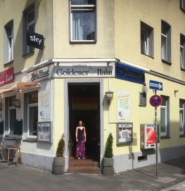 Hotel Goldener Hahn Duisburg Exterior foto